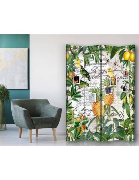 PARAVENT PIN IT - ANANAS - 3 / 4 / 5