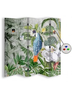 PARAVENT PIN IT - BLUE BIRD - 3 / 4 / 5 2