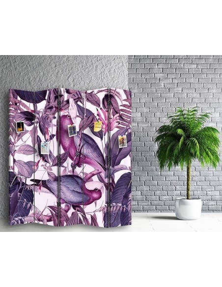 PARAVENT PIN IT - OISEAUX TROPICAUX - 3 / 4 / 5