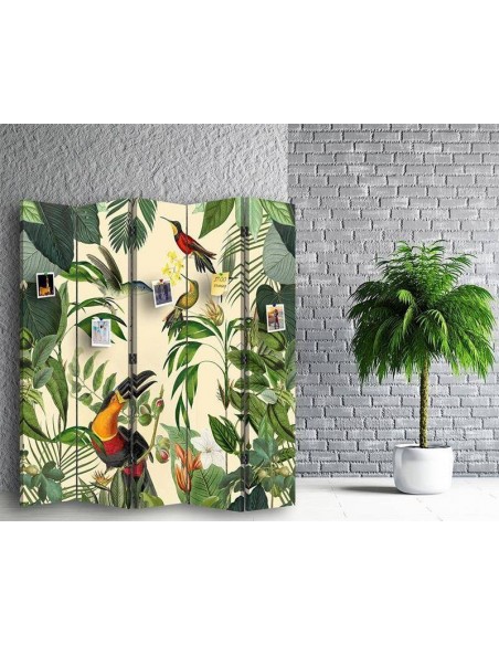 PARAVENT PIN IT - CRI DU TOUCAN - 3 / 4 / 5