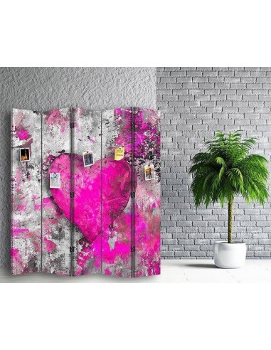 PARAVENT PIN IT - COEUR ABSTRAIT - 3 / 4 / 5