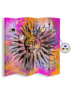 PARAVENT PIN IT - COLOR SUN - 4 / 5 2