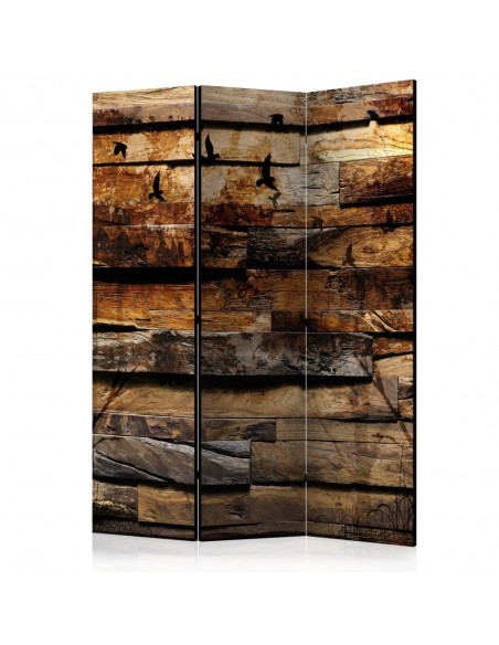 PARAVENT MUR EN BOIS 3 - 5