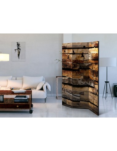 PARAVENT MUR EN BOIS 3 - 5