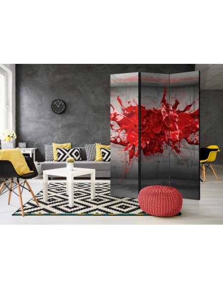 PARAVENT ENCRE ROUGE / 3 - 5