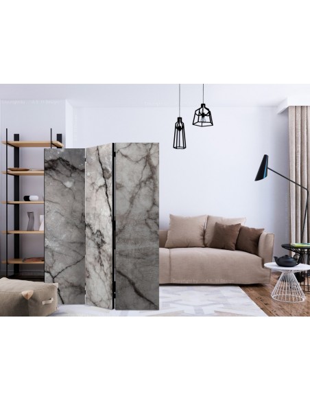 PARAVENT MARBRE GRIS / 3 - 5