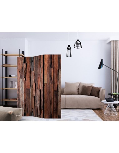 PARAVENT PLANCHE EN BOIS / 3 - 5