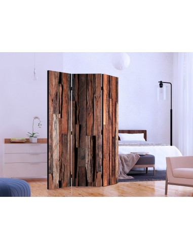 PARAVENT PLANCHE EN BOIS / 3 - 5