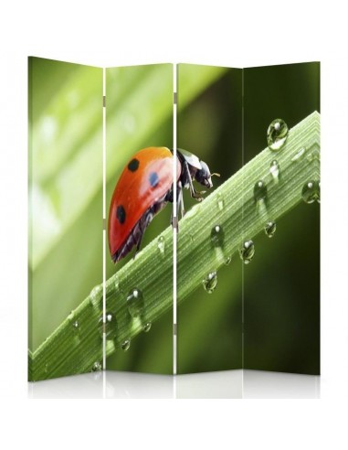 PARAVENT COCCINELLE / 3 - 4 - 5