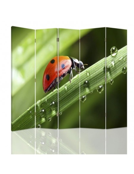 PARAVENT COCCINELLE / 3 - 4 - 5
