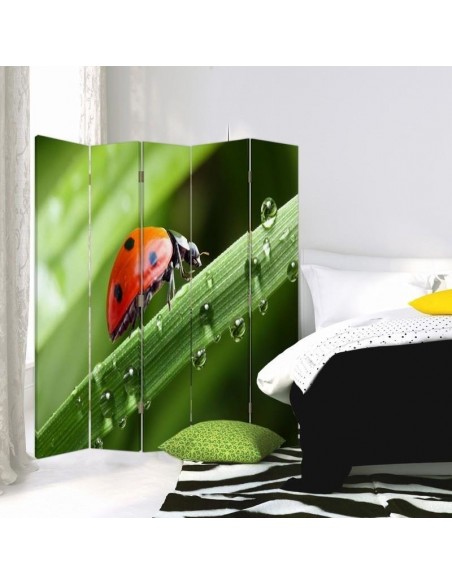 PARAVENT COCCINELLE / 3 - 4 - 5