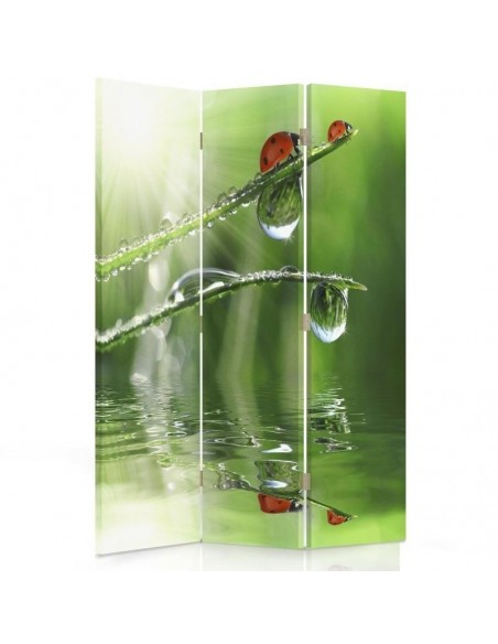 PARAVENT DUO COCCINELLES / 3 - 4 - 5