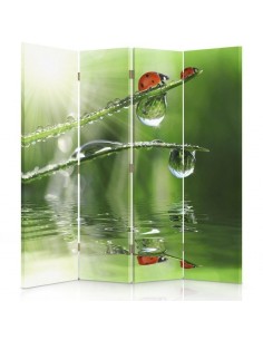 PARAVENT DUO COCCINELLES / 3 - 4 - 5 2