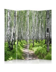 PARAVENT CHEMIN EN FORÊT / 3 - 4 - 5 2