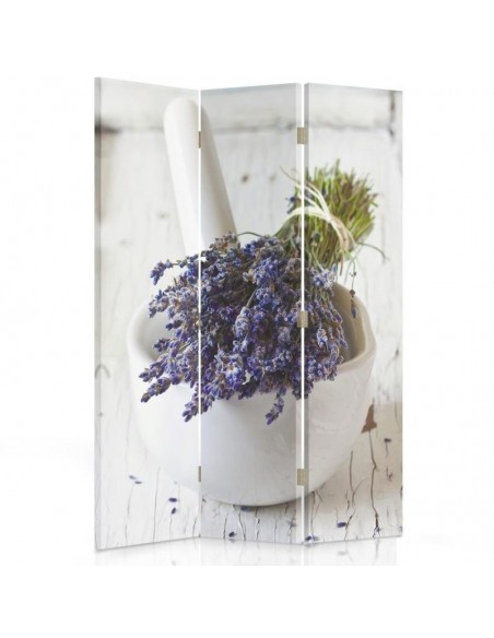 PARAVENT BOUQUET DE LAVANDE / 3 - 4 - 5