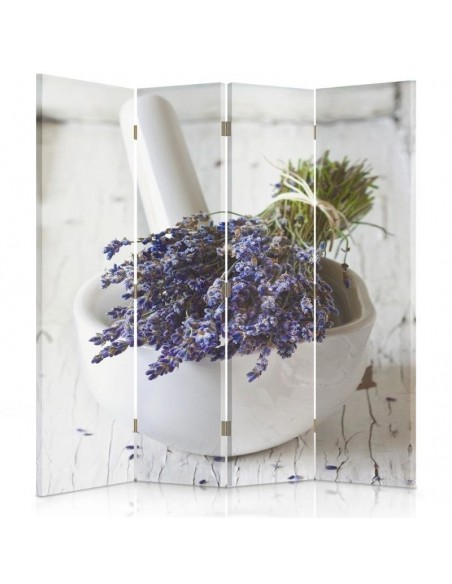 PARAVENT BOUQUET DE LAVANDE / 3 - 4 - 5
