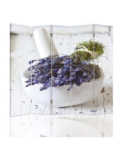 PARAVENT BOUQUET DE LAVANDE / 3 - 4 - 5 2