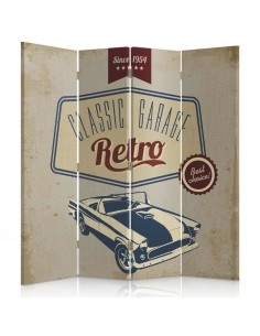 PARAVENT GARAGE RÉTRO / 3 - 4 - 5 2