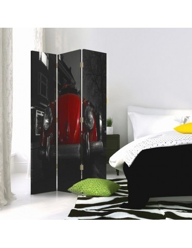 PARAVENT COCCINELLE ROUGE / 3 - 4 - 5