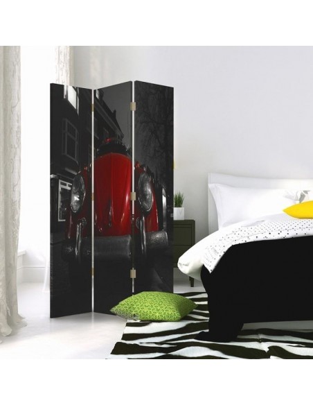 PARAVENT COCCINELLE ROUGE / 3 - 4 - 5