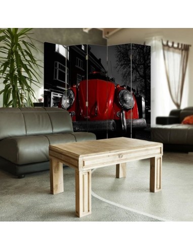 PARAVENT COCCINELLE ROUGE / 3 - 4 - 5