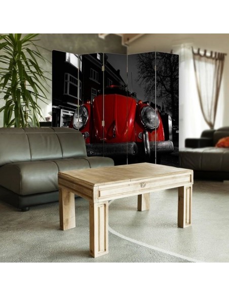 PARAVENT COCCINELLE ROUGE / 3 - 4 - 5