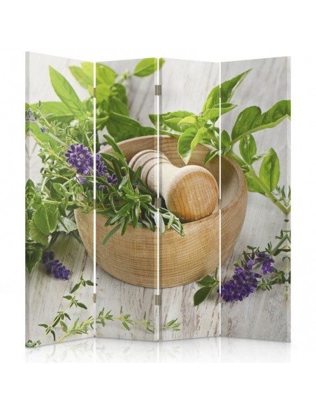 PARAVENT HERBE AROMATIQUE / 3 - 4 - 5