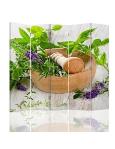 PARAVENT HERBE AROMATIQUE / 3 - 4 - 5 2