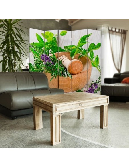 PARAVENT HERBE AROMATIQUE / 3 - 4 - 5