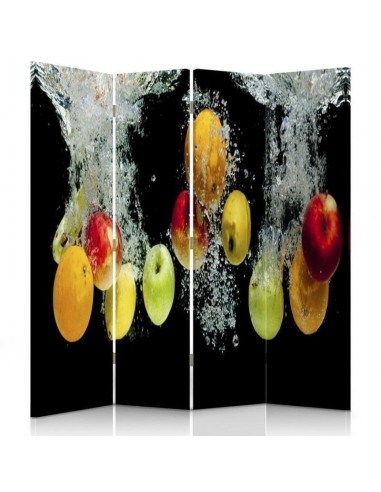 PARAVENT FRUITS DANS L'EAU / 3 - 4 - 5
