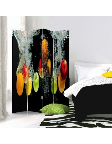 PARAVENT FRUITS DANS L'EAU / 3 - 4 - 5