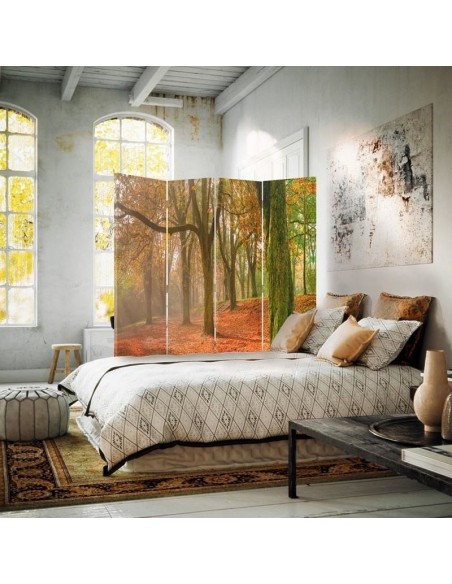 PARAVENT TAPIS DE FEUILLES / 3 - 4 - 5
