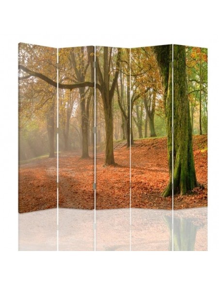 PARAVENT TAPIS DE FEUILLES / 3 - 4 - 5