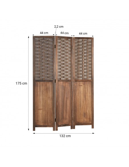 PARAVENT MANGO MARRON - 3