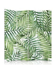 PARAVENT FEUILLE TROPICALE / 3 - 4 - 5 2