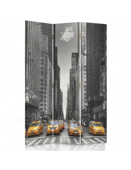 PARAVENT TAXI JAUNE / 3 - 4 - 5