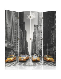 PARAVENT TAXI JAUNE / 3 - 4 - 5 2