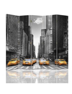 PARAVENT TAXI JAUNE / 3 - 4 - 5 2