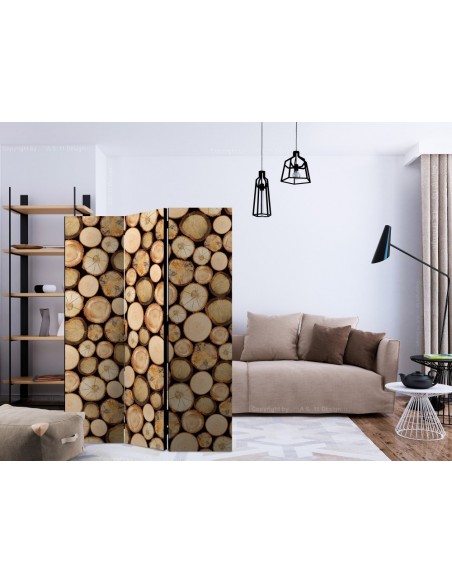 PARAVENT BUCHE DE BOIS 3 - 5