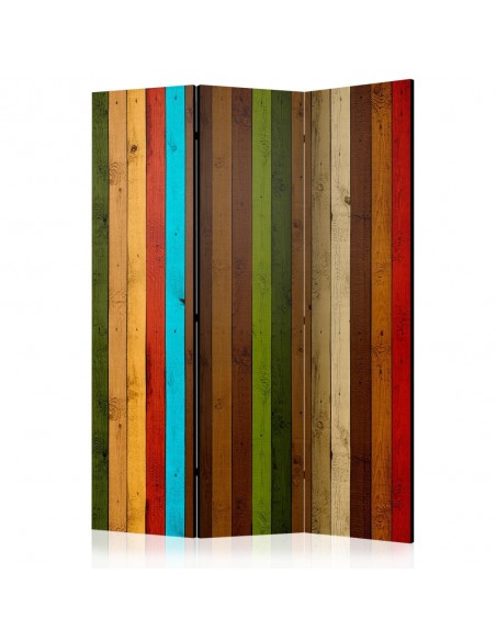 PARAVENT PLANCHE MULTICOLORE 3 - 5