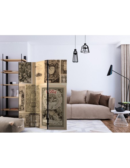 PARAVENT MANUSCRIT / 3 - 5