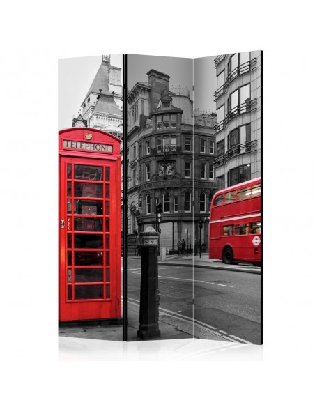 PARAVENT LONDON BLACK AND RED / 3 - 5