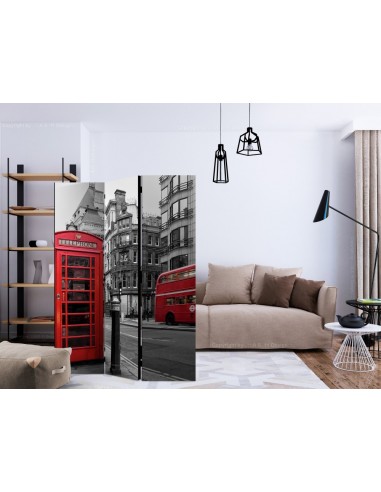PARAVENT LONDON BLACK AND RED / 3 - 5