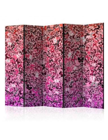 PARAVENT PAPILLON ROSE / 3 - 5