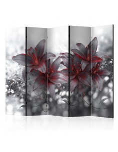 PARAVENT ORCHIDÉE BLACK AND RED / 3 - 5 2