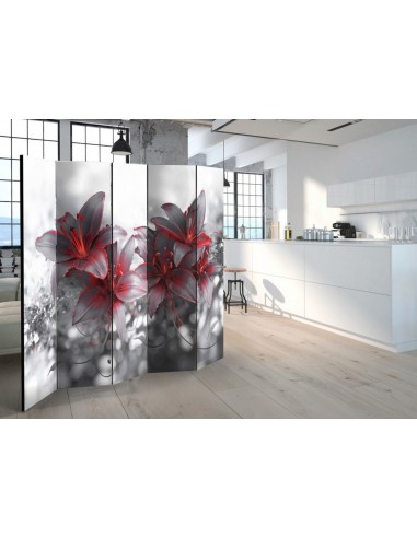 PARAVENT ORCHIDÉE BLACK AND RED / 3 - 5