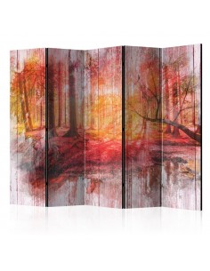 PARAVENT FORET EN AUTOMNE / 3 - 5 2