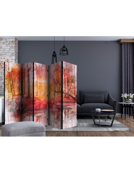 PARAVENT FORET EN AUTOMNE / 3 - 5