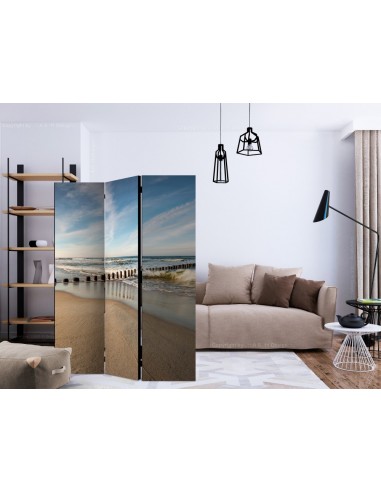 PARAVENT DIGUE EN BOIS / 3 - 5