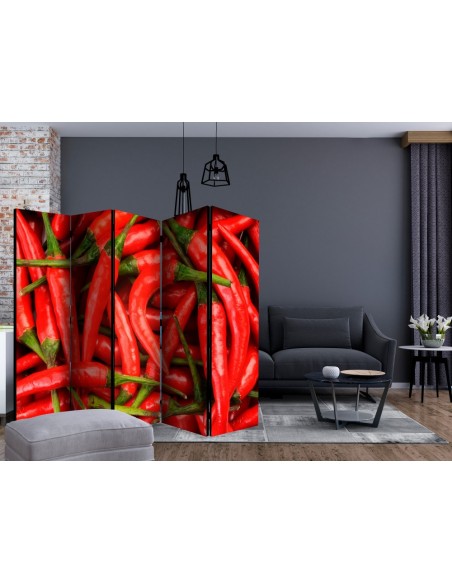 PARAVENT PIMENT ROUGE / 3 - 5